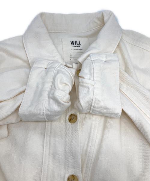 SEZANE（セザンヌ）SEZANE (セザンヌ) ホワイトデニムジャケット ホワイト サイズ:Mの古着・服飾アイテム