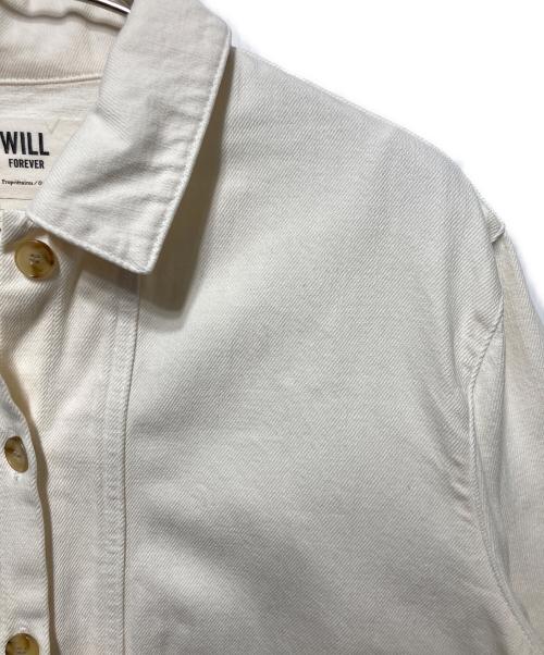 SEZANE（セザンヌ）SEZANE (セザンヌ) ホワイトデニムジャケット ホワイト サイズ:Mの古着・服飾アイテム