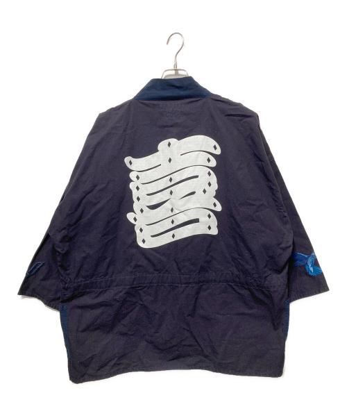 FDMTL（ファンダメンタル）FDMTL (ファンダメンタル) HAORIカーディガン ネイビー サイズ:3の古着・服飾アイテム