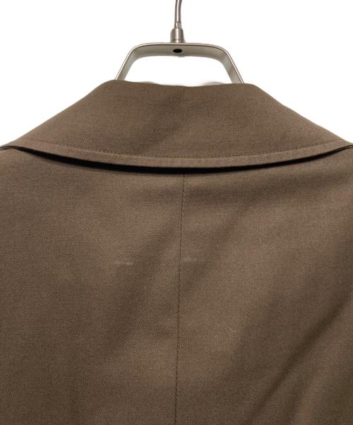 Aquascutum（アクアスキュータム）Aquascutum (アクアスキュータム) Aqua 5 ステンカラーコート ブラウン サイズ:無しの古着・服飾アイテム