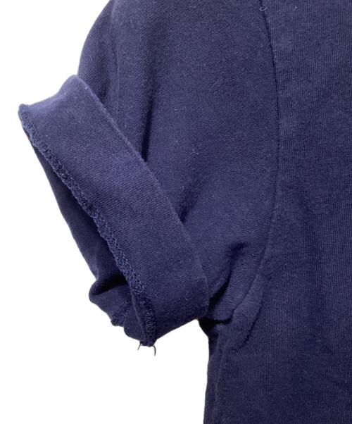 PLAY COMME des GARCONS（プレイコムデギャルソン）PLAY COMME des GARCONS (プレイコムデギャルソン) ダブル・ハートワッペン・Tシャツ ネイビー サイズ:Ｓの古着・服飾アイテム