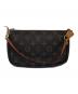LOUIS VUITTON (ルイ ヴィトン) ポシェット ブラウン：45000円