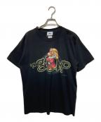 DISNEYディズニー）の古着「プリントTシャツ」｜ブラック