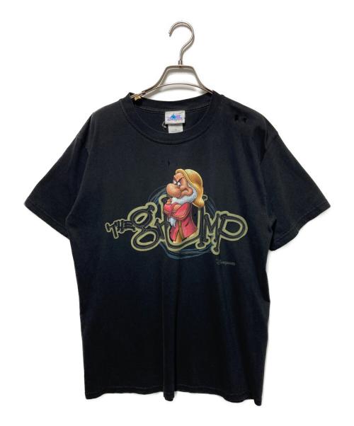 DISNEY（ディズニー）DISNEY (ディズニー) プリントTシャツ ブラック サイズ:Mの古着・服飾アイテム