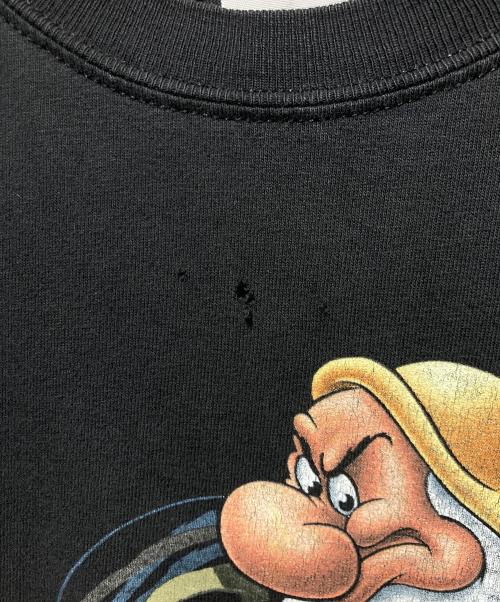 DISNEY（ディズニー）DISNEY (ディズニー) プリントTシャツ ブラック サイズ:Mの古着・服飾アイテム