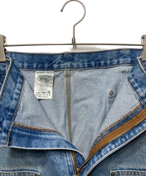 CarHartt（カーハート）CarHartt (カーハート) ダブルニーデニムパンツ インディゴ サイズ:42ｘ32の古着・服飾アイテム