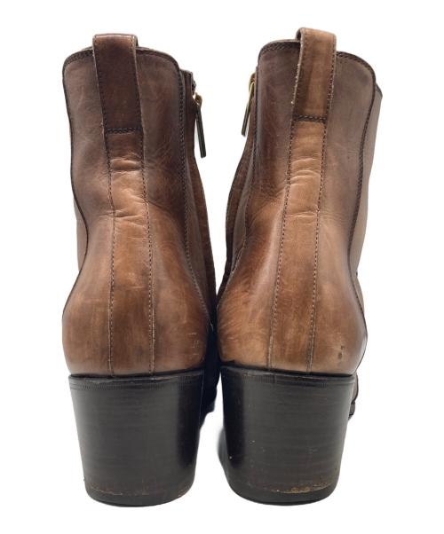 Yves Saint Laurent（イヴサンローラン）Yves Saint Laurent (イヴサンローラン) ジョニーブーツ ブラウン サイズ:40の古着・服飾アイテム