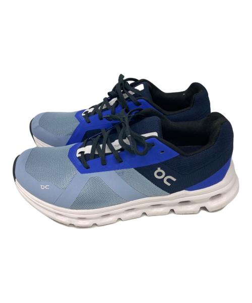 on（オン）on (オン) ローカットスニーカー ネイビー×ホワイト サイズ:26.5の古着・服飾アイテム