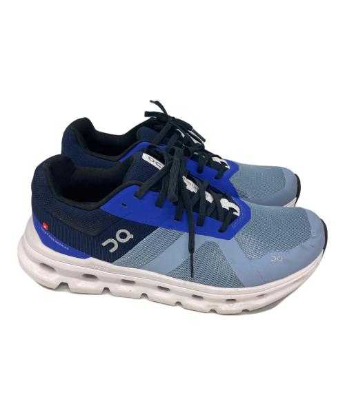 on（オン）on (オン) ローカットスニーカー ネイビー×ホワイト サイズ:26.5の古着・服飾アイテム