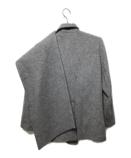 TEECHI（ティーチ）TEECHI (ティーチ) ウールミックスシャギーコート グレー サイズ:38の古着・服飾アイテム