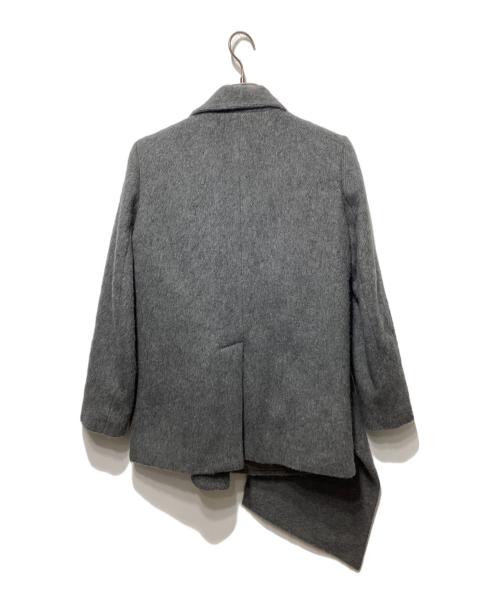 TEECHI（ティーチ）TEECHI (ティーチ) ウールミックスシャギーコート グレー サイズ:38の古着・服飾アイテム