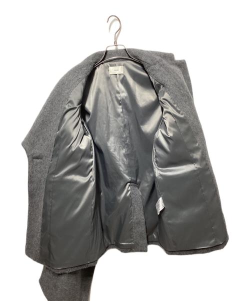 TEECHI（ティーチ）TEECHI (ティーチ) ウールミックスシャギーコート グレー サイズ:38の古着・服飾アイテム