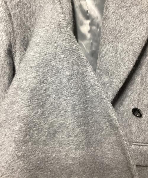 TEECHI（ティーチ）TEECHI (ティーチ) ウールミックスシャギーコート グレー サイズ:38の古着・服飾アイテム