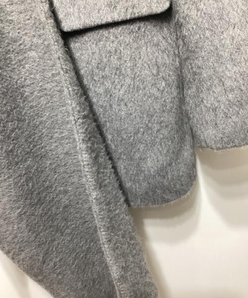TEECHI（ティーチ）TEECHI (ティーチ) ウールミックスシャギーコート グレー サイズ:38の古着・服飾アイテム