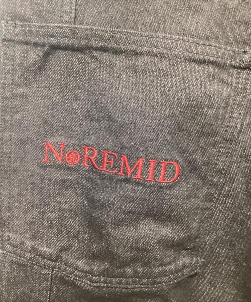 Noremid（ノーリミッド）Noremid (ノーリミッド) ワイドデニムパンツ ブラック サイズ:Sの古着・服飾アイテム