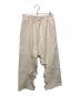 ELCHELE（エルチェレ）の古着「INSIDE RIPPED HOLE PANTS」｜アイボリー