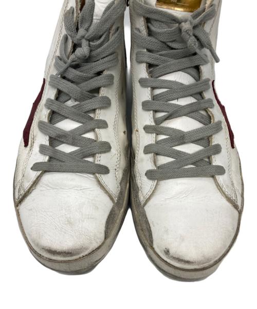 GOLDEN GOOSE（ゴールデングース）GOLDEN GOOSE (ゴールデングース) FRANCYハイカットスニーカー ホワイト サイズ:38の古着・服飾アイテム