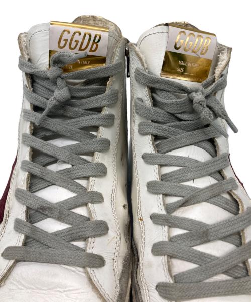 GOLDEN GOOSE（ゴールデングース）GOLDEN GOOSE (ゴールデングース) FRANCYハイカットスニーカー ホワイト サイズ:38の古着・服飾アイテム