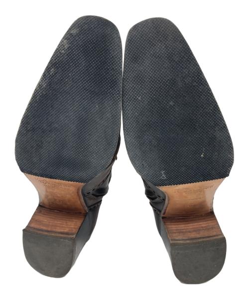 Yves Saint Laurent（イヴサンローラン）Yves Saint Laurent (イヴサンローラン) ヒールブーツ ブラウン サイズ:40の古着・服飾アイテム