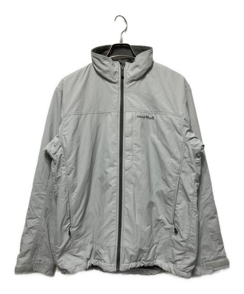 mont-bell（モンベル）mont-bell (モンベル) クリマプラス100 ウィズシェルジャケット グレー サイズ:Ｌの古着・服飾アイテム