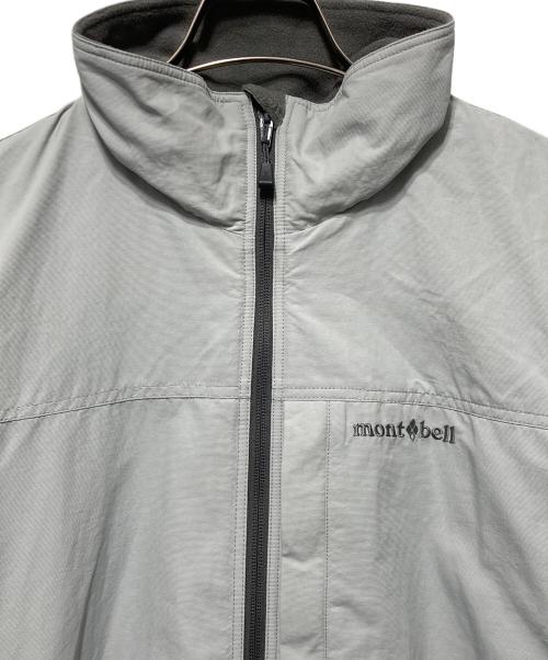 mont-bell（モンベル）mont-bell (モンベル) クリマプラス100 ウィズシェルジャケット グレー サイズ:Ｌの古着・服飾アイテム