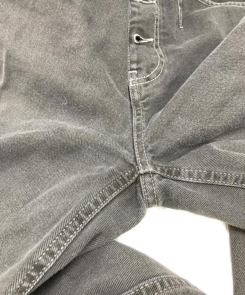 MM6 Maison Margiela（エムエムシックスメゾンマルジェラ）MM6 Maison Margiela (エムエムシックスメゾンマルジェラ) ハイウエストデニムパンツ ブラック サイズ:36の古着・服飾アイテム