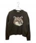 maison kitsune（メゾンキツネ）の古着「ニット」｜カーキ
