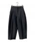 ADORE（アドーア）の古着「シルキーダブルクロスパンツ」｜ブラック