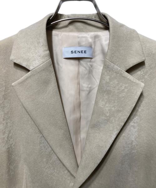 senee（セニー）senee (セニー) mannish tailored ベージュ サイズ:freeの古着・服飾アイテム