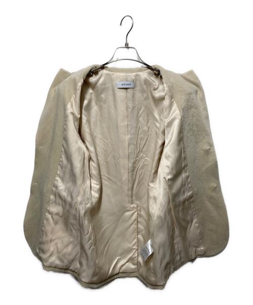 senee（セニー）senee (セニー) mannish tailored ベージュ サイズ:freeの古着・服飾アイテム