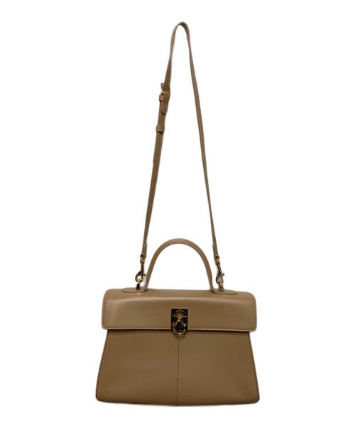 CAFUNE（カフネ）CAFUNE (カフネ) 2WAYショルダーバッグ ベージュの古着・服飾アイテム