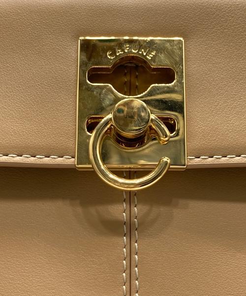 CAFUNE（カフネ）CAFUNE (カフネ) 2WAYショルダーバッグ ベージュの古着・服飾アイテム