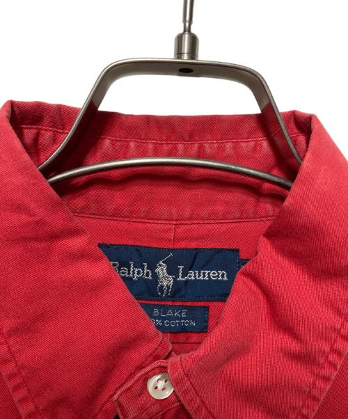 RALPH LAUREN（ラルフローレン）RALPH LAUREN (ラルフローレン) L/Sシャツ レッド サイズ:Ｍの古着・服飾アイテム