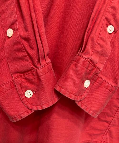RALPH LAUREN（ラルフローレン）RALPH LAUREN (ラルフローレン) L/Sシャツ レッド サイズ:Ｍの古着・服飾アイテム