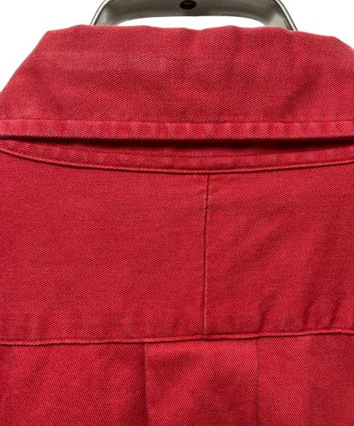 RALPH LAUREN（ラルフローレン）RALPH LAUREN (ラルフローレン) L/Sシャツ レッド サイズ:Ｍの古着・服飾アイテム