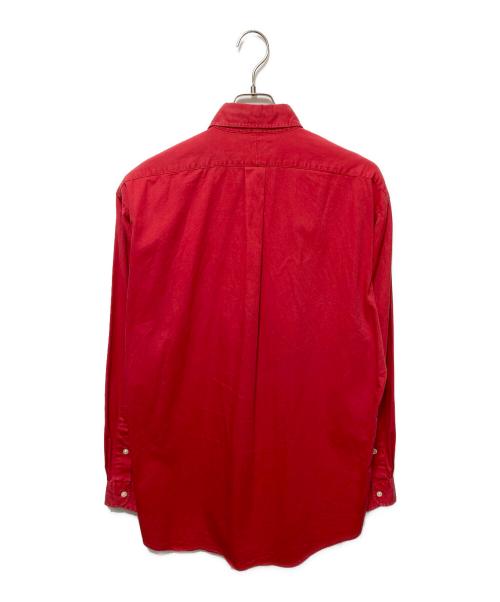 RALPH LAUREN（ラルフローレン）RALPH LAUREN (ラルフローレン) L/Sシャツ レッド サイズ:Ｍの古着・服飾アイテム