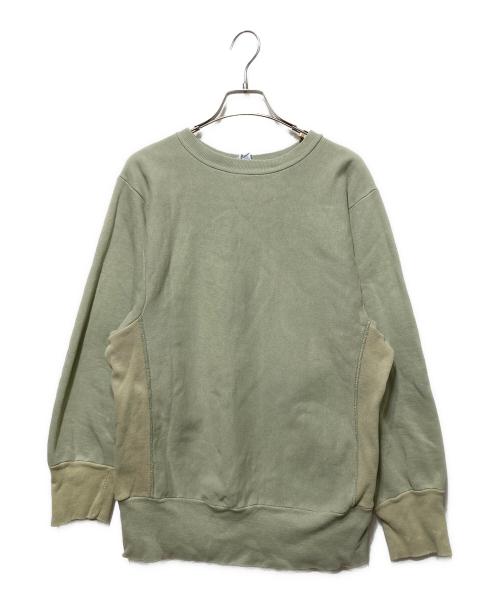 Champion（チャンピオン）Champion (チャンピオン) 目無しクルーネックスウェット グリーン サイズ:Ｍの古着・服飾アイテム