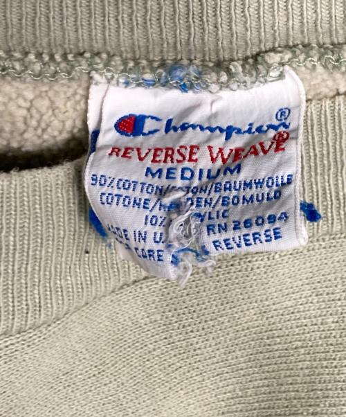 Champion（チャンピオン）Champion (チャンピオン) 目無しクルーネックスウェット グリーン サイズ:Ｍの古着・服飾アイテム