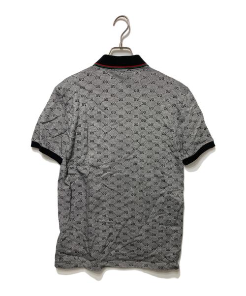 GUCCI（グッチ）GUCCI (グッチ) ポロシャツ グレー サイズ:M 未使用品の古着・服飾アイテム