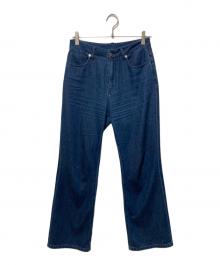 theory luxe（セオリーリュクス）の古着「ワイドパンツ」｜インディゴ