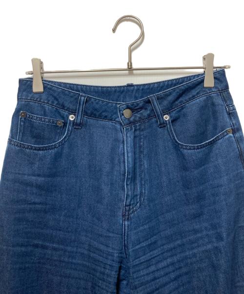 theory luxe（セオリーリュクス）theory luxe (セオリーリュクス) ワイドパンツ インディゴ サイズ:36の古着・服飾アイテム