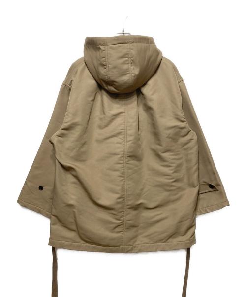 CLANE（クラネ）CLANE (クラネ) SIDE OPEN WIDE ANORAK ベージュ サイズ:1の古着・服飾アイテム