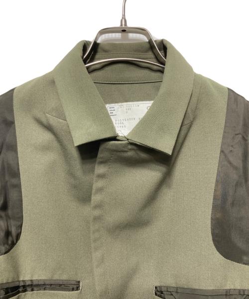 sacai（サカイ）sacai (サカイ) Suiting Jacket カーキ サイズ:2の古着・服飾アイテム