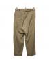 TOMORROW LAND (トゥモローランド) グルカパンツ ベージュ サイズ:XS：8000円