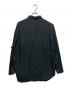 Graphpaper (グラフペーパー) Broad L/S Oversized Regular Collar Shirt ブラック サイズ:1：10000円