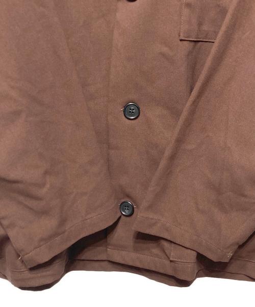 AMBERGLEAM（アンバーグリーム）AMBERGLEAM (アンバーグリーム) シャツジャケット ブラウン サイズ:freeの古着・服飾アイテム