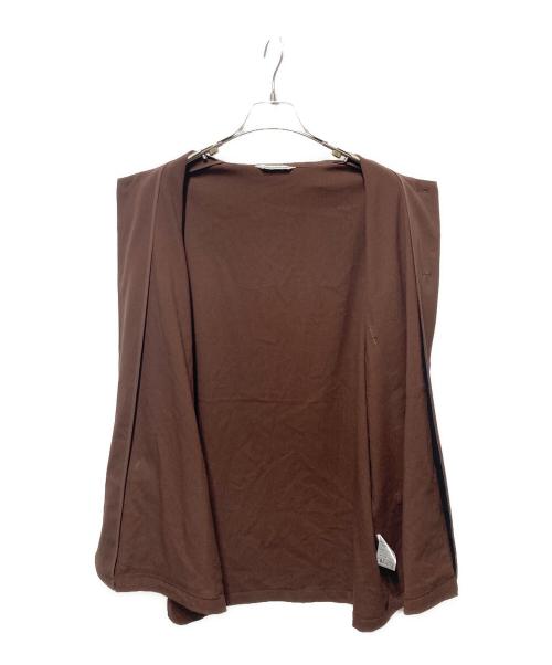 AMBERGLEAM（アンバーグリーム）AMBERGLEAM (アンバーグリーム) シャツジャケット ブラウン サイズ:freeの古着・服飾アイテム