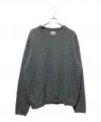 Bonfilボンフィル）の古着「ウールクルーネックロングスリーブ」｜グレー