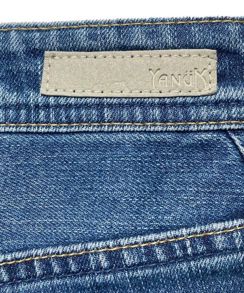 YANUK（ヤヌーク）YANUK (ヤヌーク) LEA ハイウエストボーイズストレートデニム インディゴ サイズ:22の古着・服飾アイテム