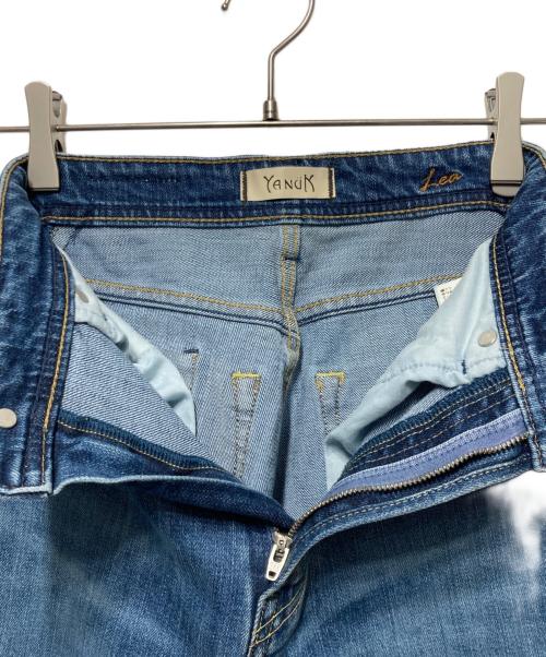 YANUK（ヤヌーク）YANUK (ヤヌーク) LEA ハイウエストボーイズストレートデニム インディゴ サイズ:22の古着・服飾アイテム